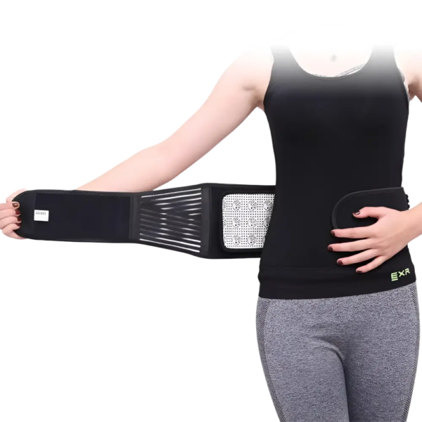 Ceinture lombaire chauffante à aimants