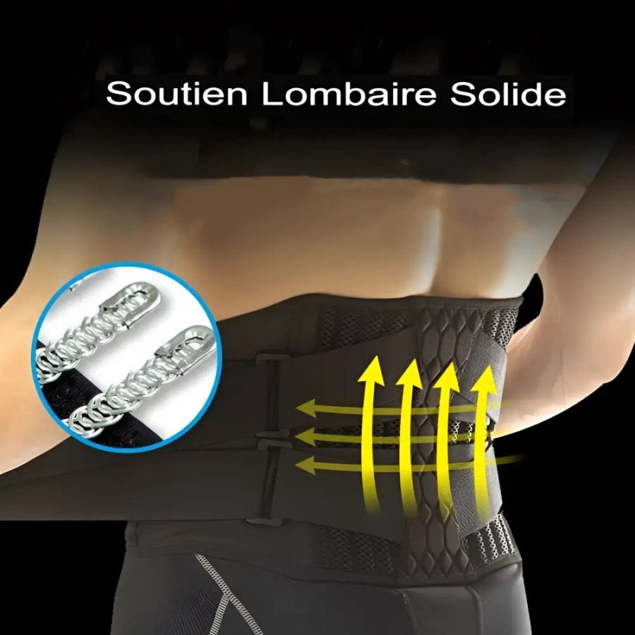 Ceinture Lombaire pour Soulager les Tensions du Nerf Sciatique