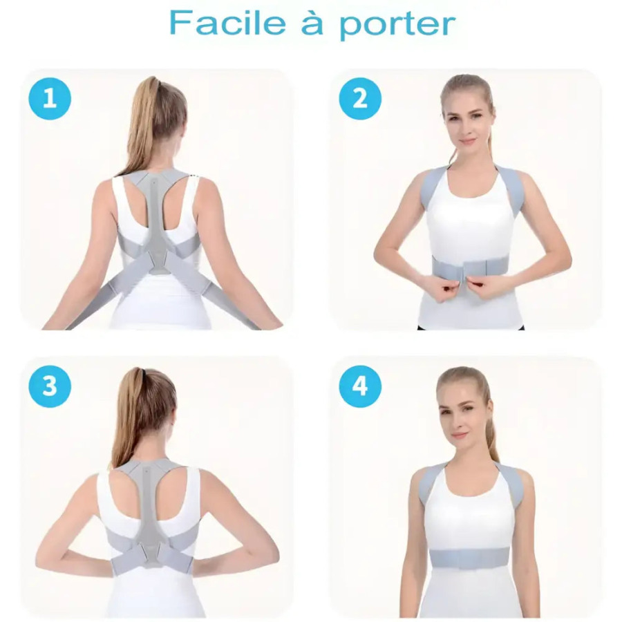 Redresse Dos pour Femmes, Hommes et Enfants