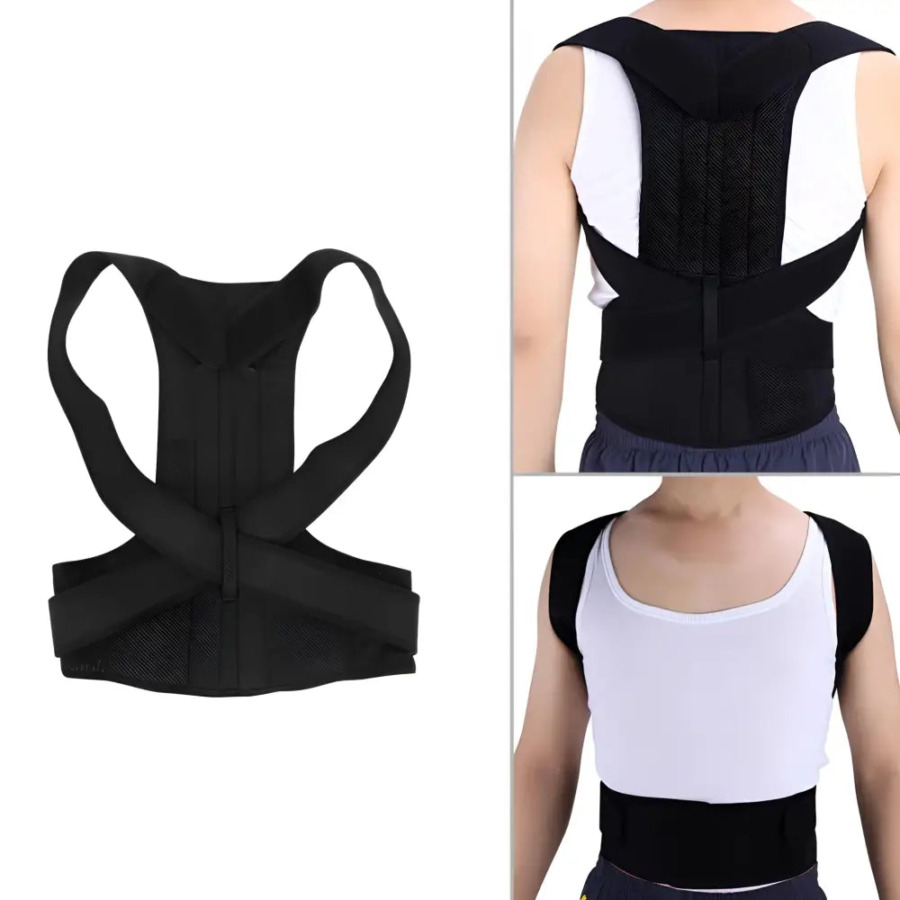 Redresse Dos Correcteur de Posture avec Ceinture Lombaire