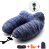 Gonflable coussin de voyage en forme de U