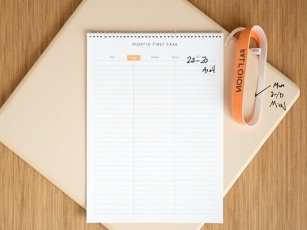 Calendrier du plan de port du correcteur de posture sur 30 jours