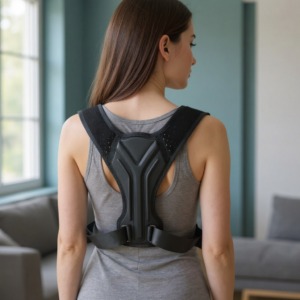 Correcteur de posture avec panneau en Y, vue de dos