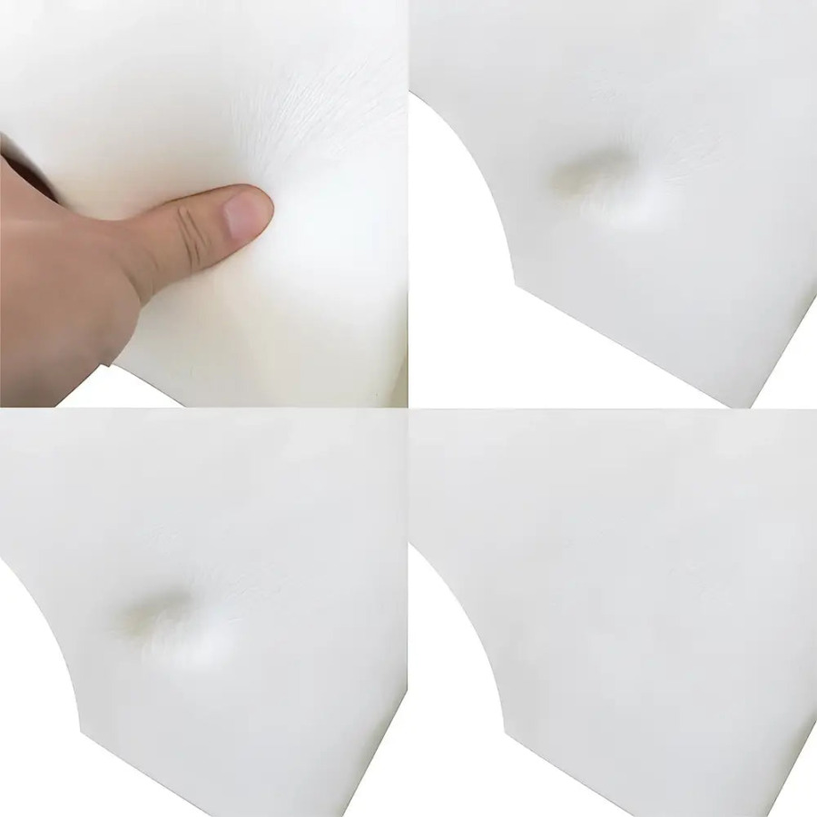 Un oreiller en mousse à mémoire de forme à la courbure adaptée pour le bras