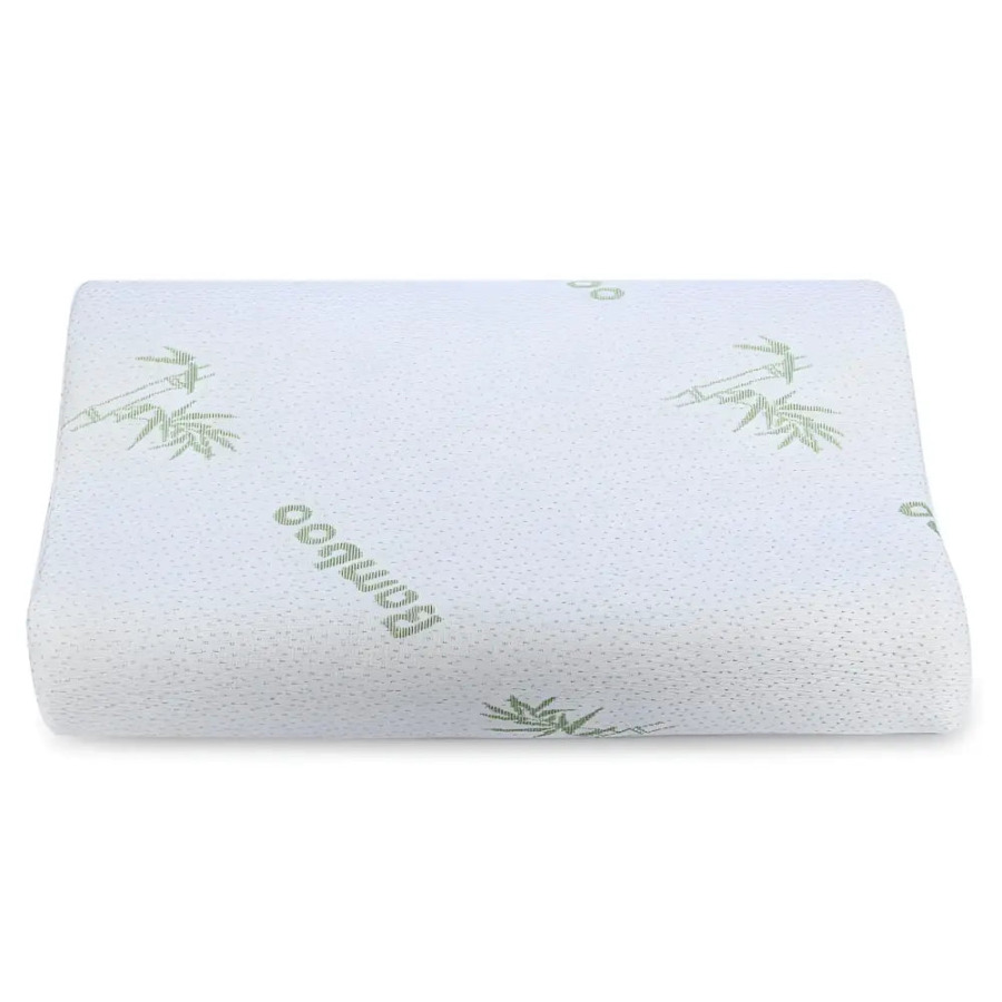 Poduszka z pianką memory z bambusowym pokrowcem Coussin en mousse à mémoire de forme avec housse en bambou