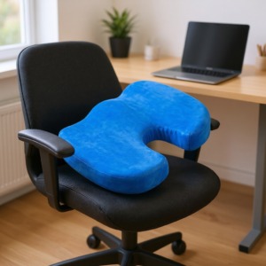 Coussin orthopédique à mémoire de forme pour chaise de bureau Coussin orthopédique à mémoire de forme pour chaise de bureau