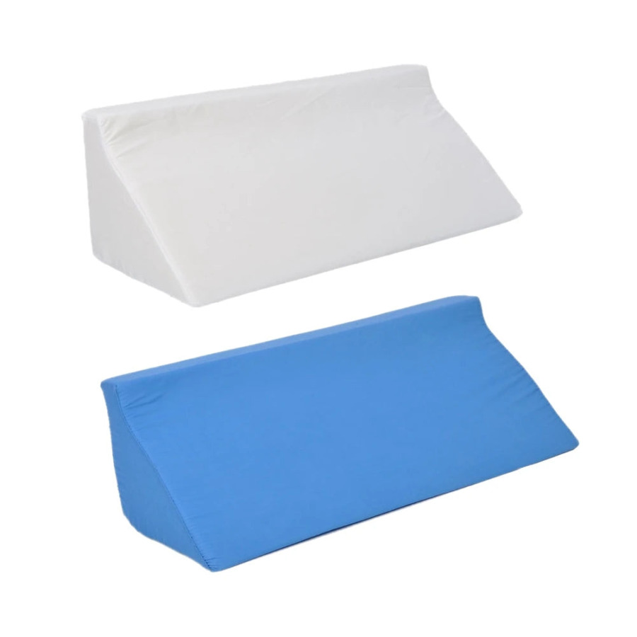 Utilisation du coussin incliné sous les jambes