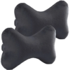 Ensemble de 2 coussins de voyage en mousse à mémoire de forme en forme d'os Ensemble de 2 coussins de voyage en mousse à mémoire de forme en forme d'os