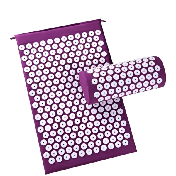 Tapis d'acupression avec coussin