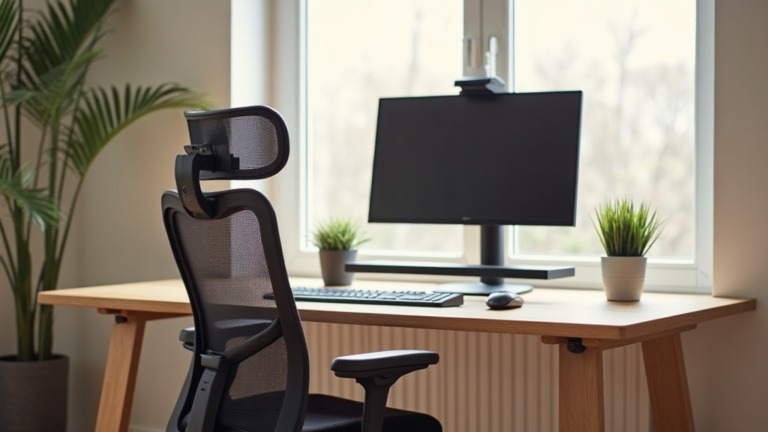 Jak siedzieć przy biurku? Ergonomia stanowiska krok po kroku.