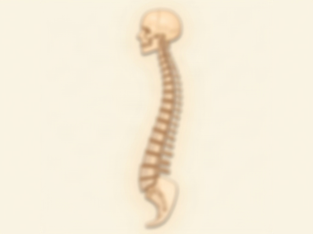 Anatomie de la colonne lombaire - segment L1-L5 et lordose lombaire